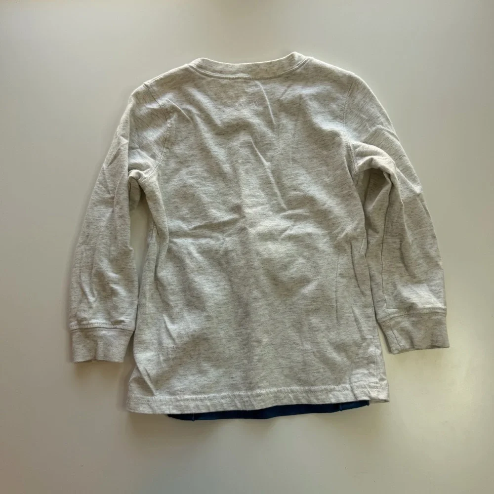 Carter's Gray and Mustard Monster Set
